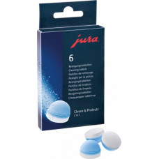 Tīrīšanas tabletes Jura 2 in 1, 6 tabletes iepakojumā