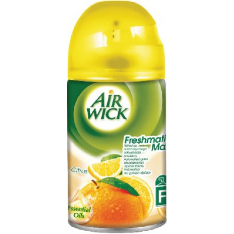 Gaisa atsvaidzinātājs AIR WICK Freshmatic Citrus, rezerve, 250 ml