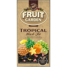 Melnā tēja MOŽUMS Fruit Garden Tropical, beramā, 80 g
