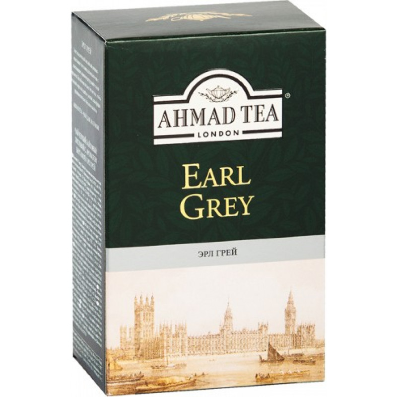 Beramā melnā tēja AHMAD EARL GREY, 100 g