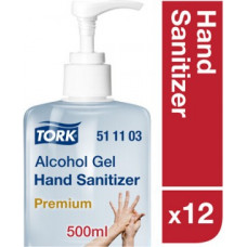 Gelveida roku dezinfekcijas līdzeklis TORK Premium, ar dozatoru, 500 ml