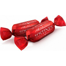 Šokolādes konfektes PERGALE Sostines ar krēma un liķiera pildījumu, 1 kg