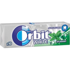 Košļājamā gumija ORBIT White Spearmint Stickpack 10 gab