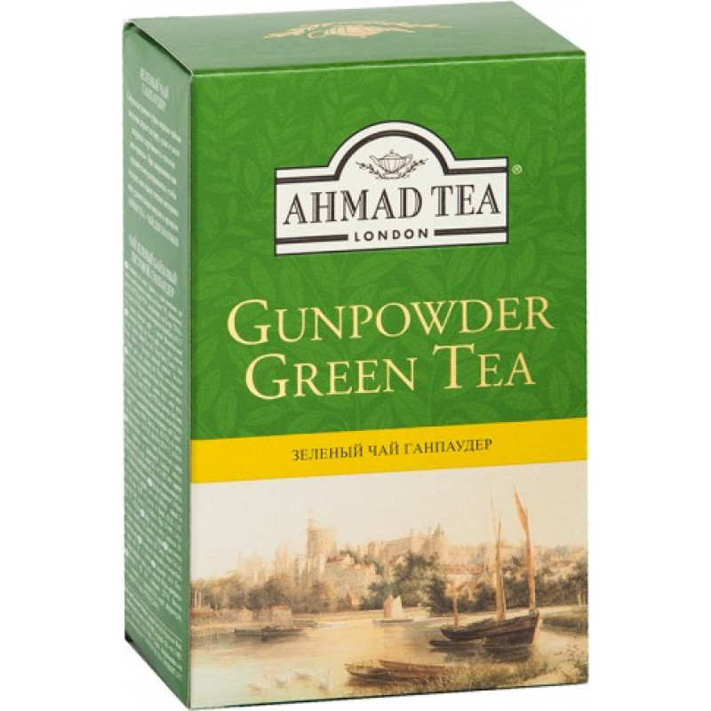 Beramā zaļā tēja AHMAD GUNPOWDER GREEN, 100 g