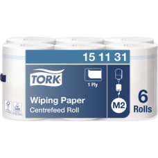 Papīrs slaucīšanai TORK Advanced, 1sl., 21.5 cm x 275 m, baltā krāsā ( Gab. x 6 )