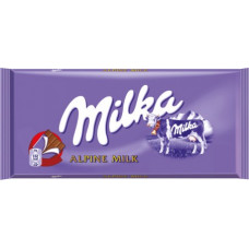 Piena šokolāde MILKA Alpine Milk, 100 g