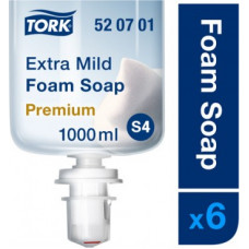 Putu ziepes TORK Premium Extra Mild  S4, 1 L, bez smaržvielām