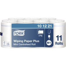 Papīrs slaucīšanai TORK Advanced Plus, 2 sl., 214 lapas rullī, 21.5 cm x 75 m, baltā krāsā, 101221 ( Gab. x 11 )