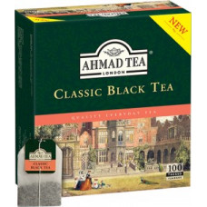 Melnā tēja AHMAD CLASSIC BLACK 100 maisiņi x 2 g  paciņā