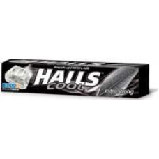 Ledenes HALLS Extra Strong (ekstra mentola) 33.5g