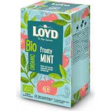 Aromatizēta zāļu-augļu tēja LOYD Frosty Mint, BIO, 20x2g