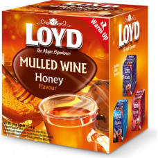 Aromatizēts tējas dzēriens LOYD Pyramids ar karstvīna un medus garšu, 10x3g