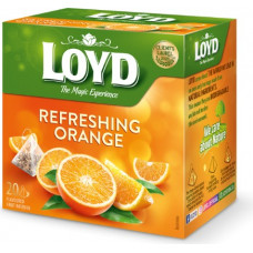 Augļu tēja LOYD Pyramids Fresh Orange, 20x2,2 g