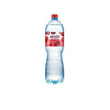 Dzeramais ūdens  AKVILE ar sarkano ogu aromātu, viegli gāz., 1,5l