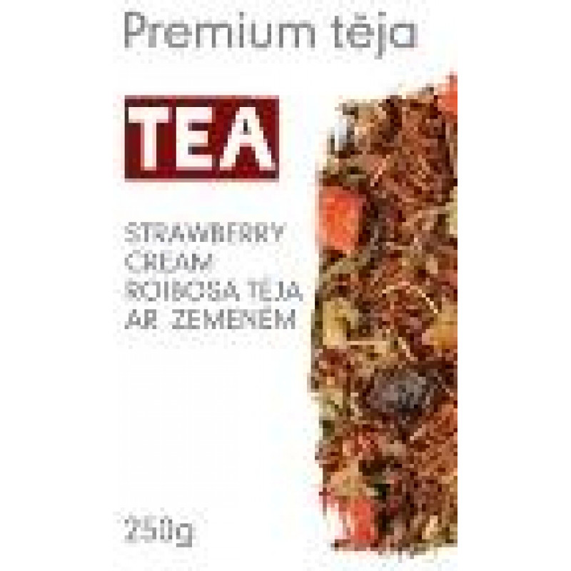 Roiboša tēja TEA Strawberry Cream, beramā, 250 g