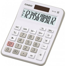 Galda kalkulators CASIO MX-12B, balts