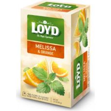 Zāļu tēja LOYD ar melisu un apelsīniem, 20x2g