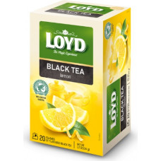 Melnā tēja LOYD ar citronu 20x1,7g