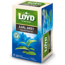 Melnā tēja LOYD Early Grey, 20x1,7 g