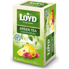 Zaļā tēja LOYD ar cidonijām un diždadžiem, 20x1,7 g