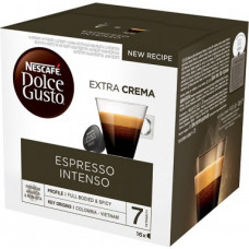 Kafijas kapsulas NESCAFE Dolce Gusto kafija Espresso Intenso, 16 gab./112g