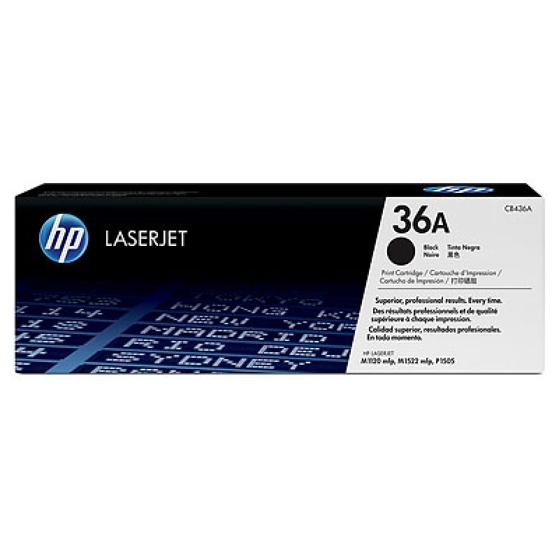 Hewlett-Packard HP Cartridge No.36A Black (CB436A)