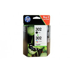 Hewlett-Packard HP Ink No.302 Black + Color (X4D37AE)