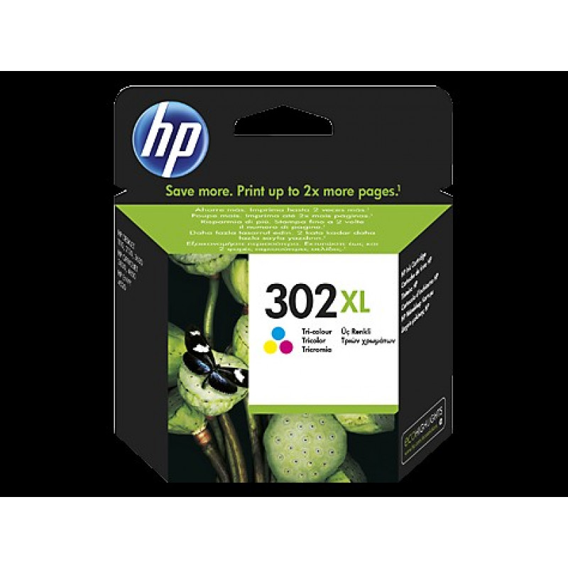 Hewlett-Packard HP Ink No.302XL Color (F6U67AE)
